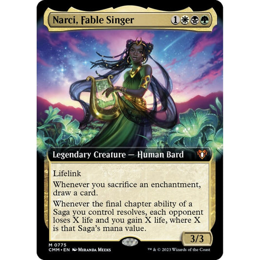Narci, Fable Singer mythic 775 Magic the Gathering Commander Masters