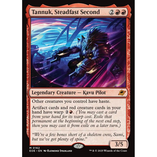 Tannuk, Steadfast Second mythic 162 Magic the Gathering Edge of Eternities