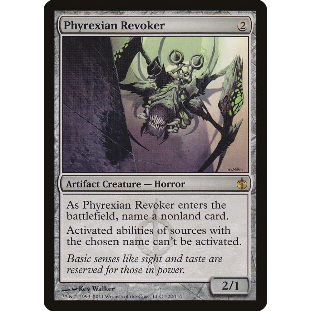 Phyrexian Revoker rare 122 Magic the Gathering Mirrodin Besieged