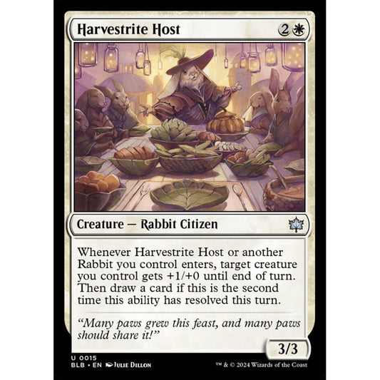 Harvestrite Host, 15, uncommon, Magic: The Gathering, Bloomburrow