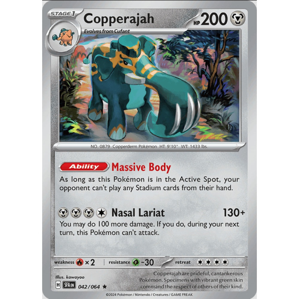 Copperajah, 042/064, Rare, Pokemon, Shrouded Fable