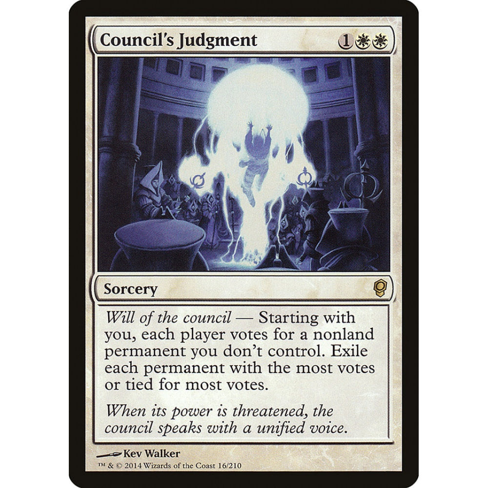 Council's Judgment rare 16 Magic the Gathering Conspiracy