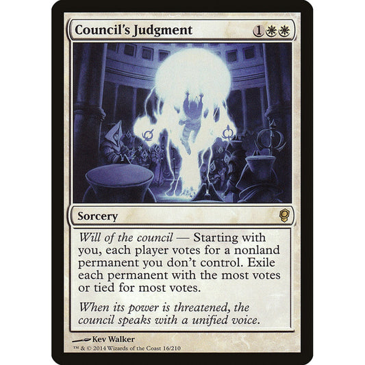 Council's Judgment rare 16 Magic the Gathering Conspiracy