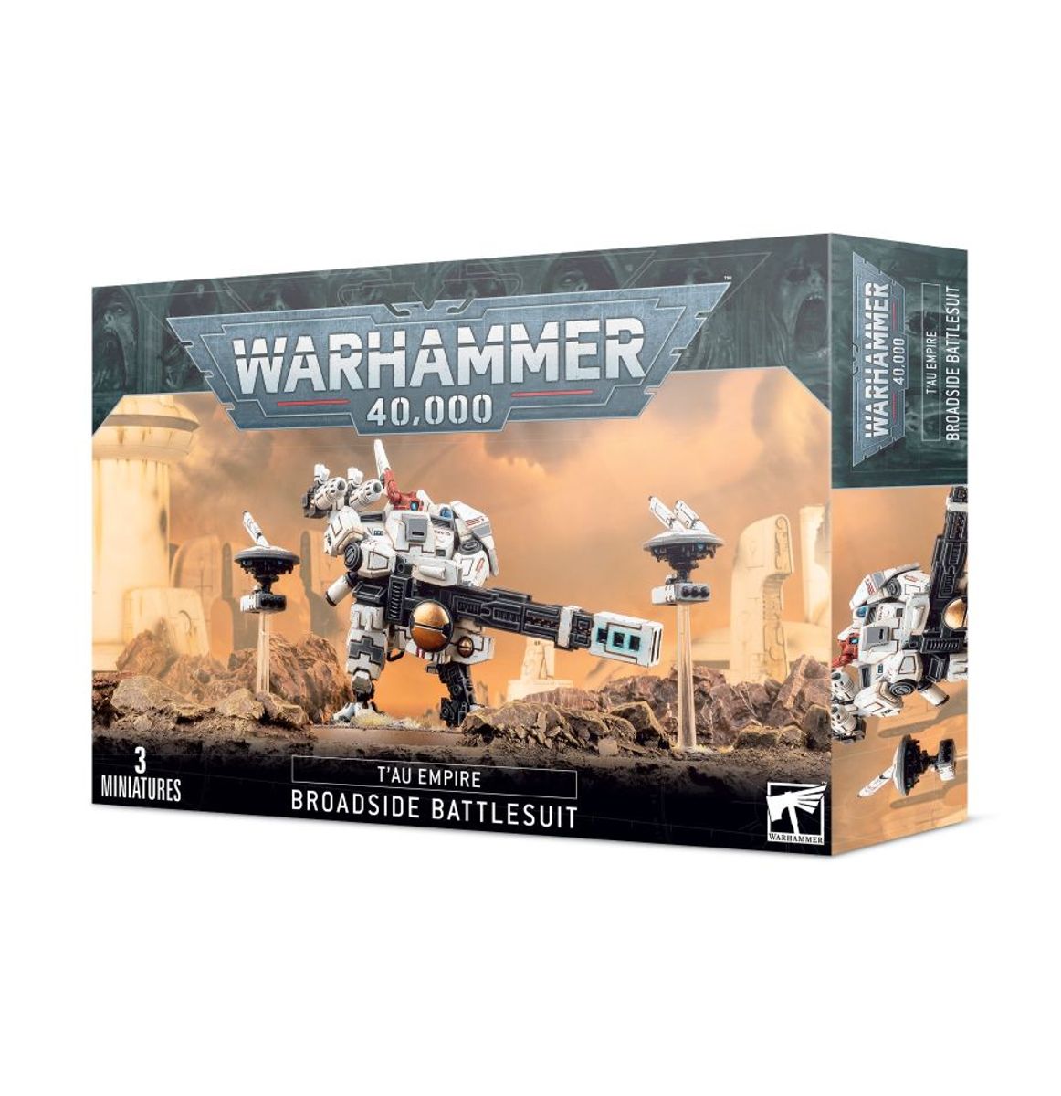 Warhammer 40k - T'ua Empire: Broadside Battlesuit