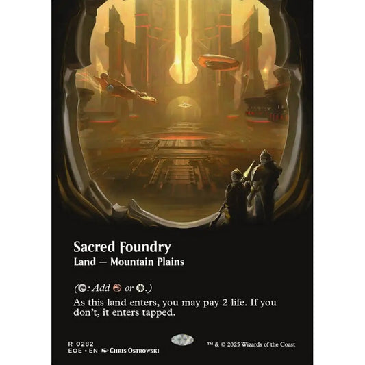 Sacred Foundry rare 282 Magic the Gathering Edge of Eternities