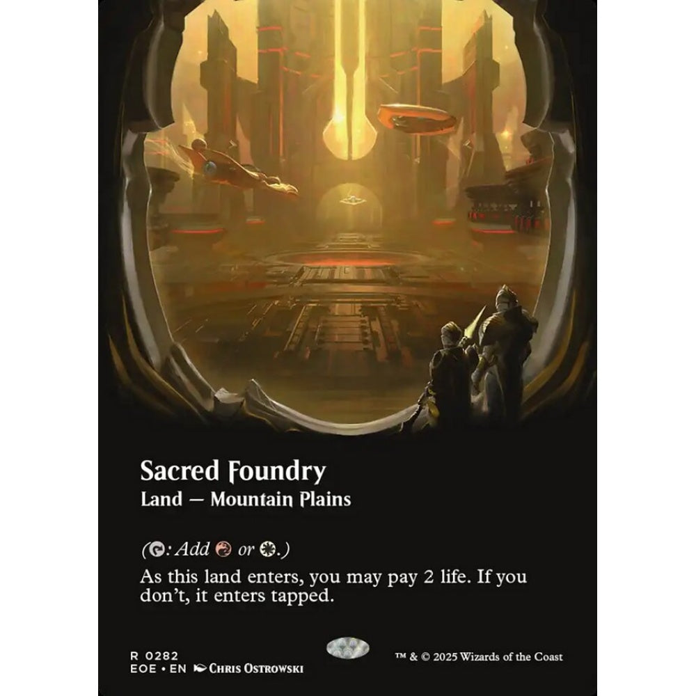 Sacred Foundry rare 282 Magic the Gathering Edge of Eternities