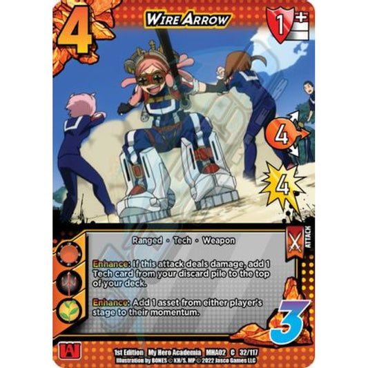 Wire Arrow, 32/117, C, UniVersus, MHA02 Crimson Rampage