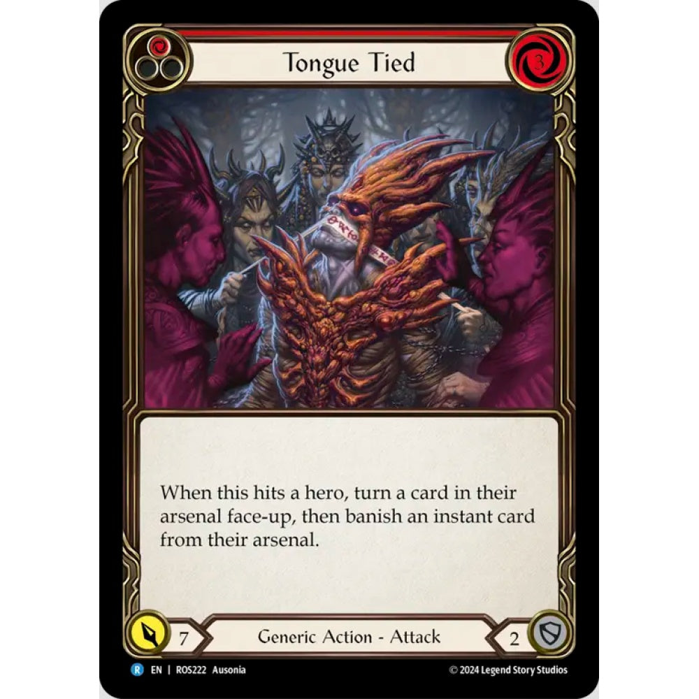 Tongue Tied, ROS222, Rare, Flesh and Blood, Rosetta