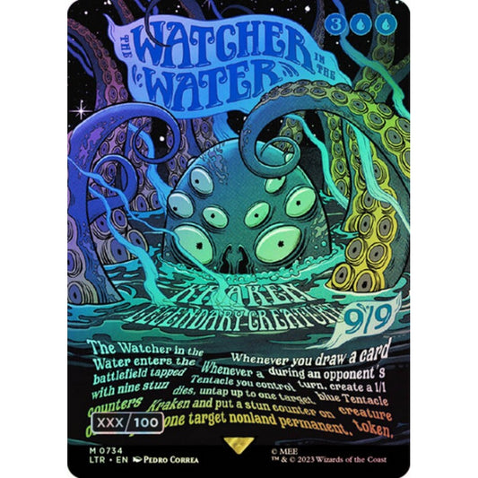 The Watcher in the Water, mythic, 734z, Magic the Gathering, The Lord of the Rings: Tales of Middle-earth