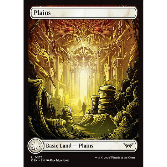 Plains, 272, common, Magic: The Gathering, Duskmourn: House of Horror