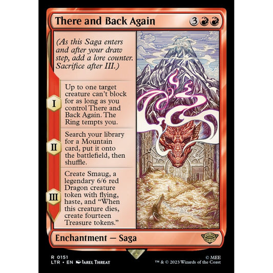 There and Back Again, rare, 151, Magic the Gathering, The Lord of the Rings: Tales of Middle-earth