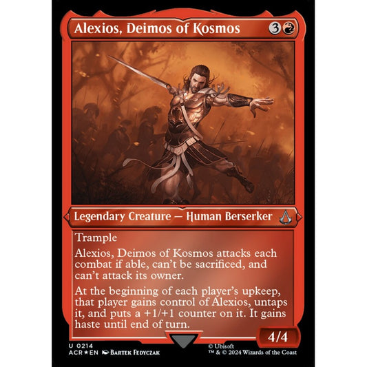 Alexios, Deimos of Kosmos uncommon 214 Magic the Gathering Assassin's Creed
