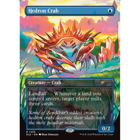 Hedron Crab rare 1430 Magic the Gathering Secret Lair Drop