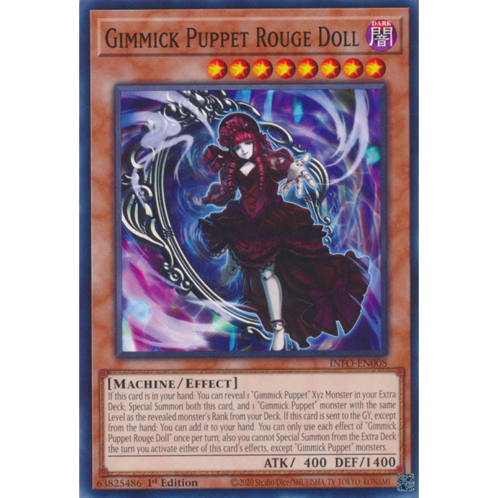 Gimmick Puppet Rouge Doll, INFO-EN008, Common, Yu-Gi-Oh!, The Infinite Forbidden