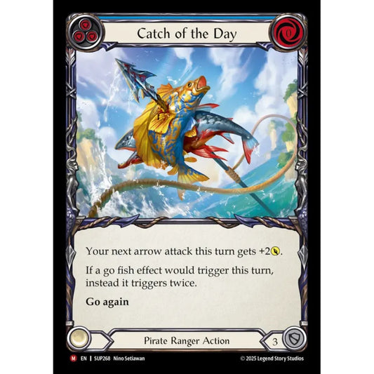 Catch of the Day SUP268 Majestic Flesh & Blood Trading Card Game Super Slam in Regular Art