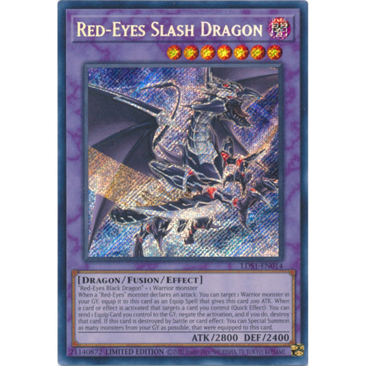 Red-Eyes Slash Dragon MP25-EN031 Starlight Starlight Rare Yu-Gi-Oh 2025 Mega-Pack Tin in Art