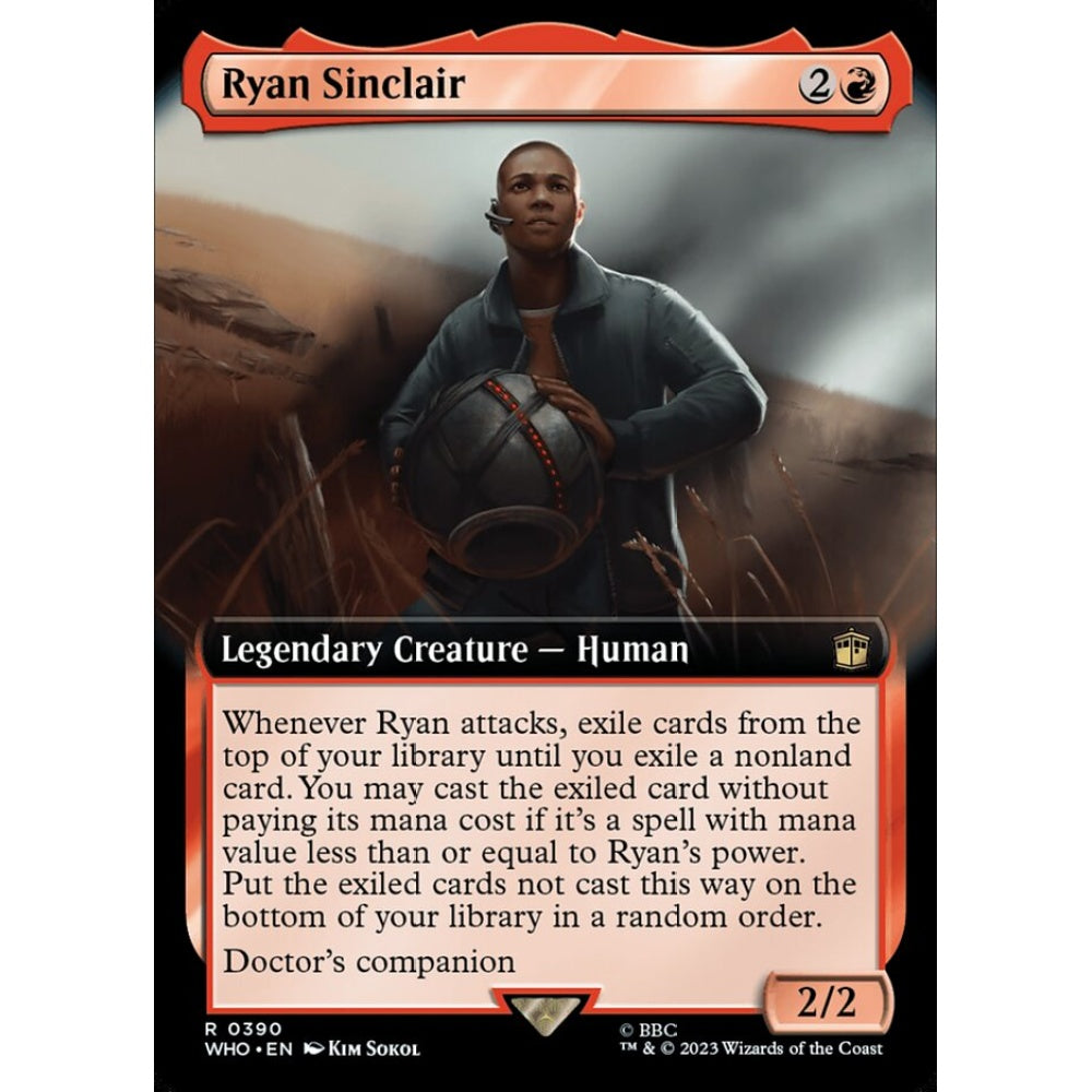 Ryan Sinclair rare 390 Magic the Gathering Doctor Who