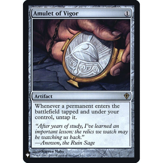 Amulet of Vigor rare WWK-121 Magic the Gathering The List