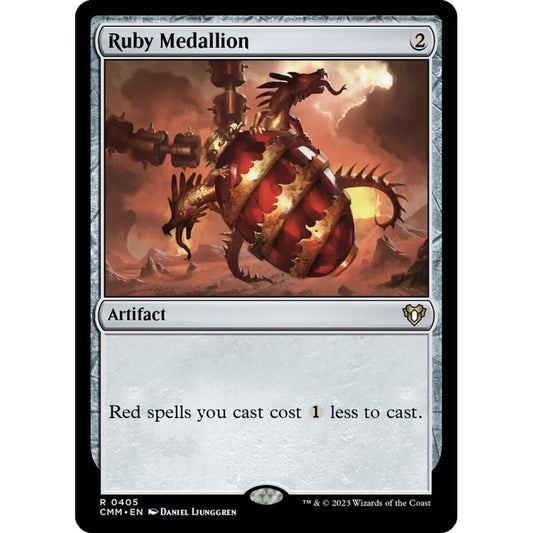 Ruby Medallion rare 405 Magic the Gathering Commander Masters