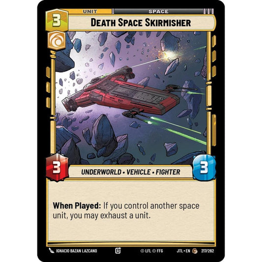 Death Space Skirmisher, C, JTL 217), Star Wars Unlimited