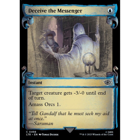 Deceive the Messenger, common, 498, Magic the Gathering, The Lord of the Rings: Tales of Middle-earth