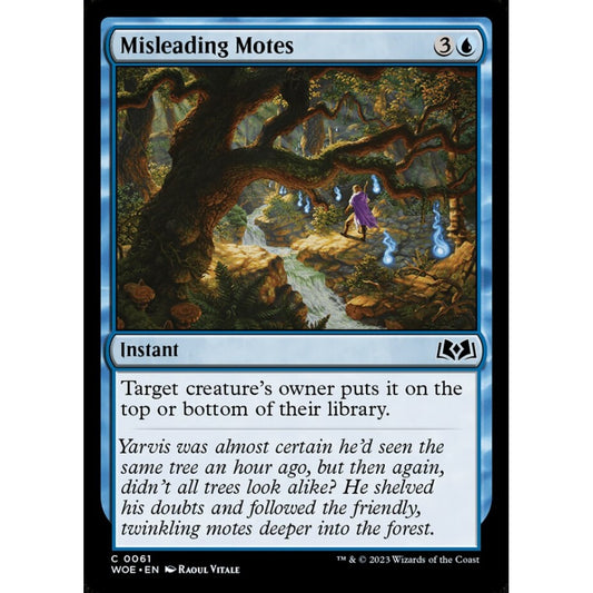 Misleading Motes, common, 61, Magic the Gathering, Wilds of Eldraine
