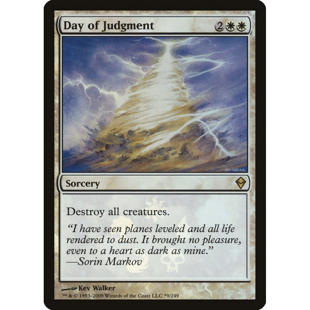 Day of Judgment rare 9★ Magic the Gathering Zendikar Promos