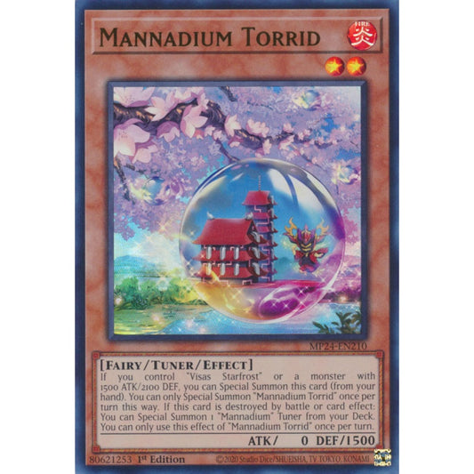Mannadium Torrid MP24-EN210 Ultra Ultra Rare Yu-Gi-Oh 25th Anniversary Tin: Dueling Mirrors in Art