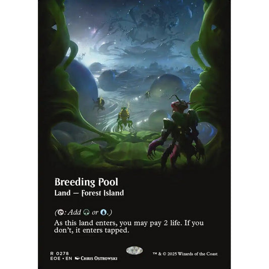 Breeding Pool rare 278 Magic the Gathering Edge of Eternities