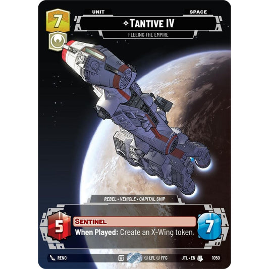 Tantive IV, U, JTL 1050) Prestige, Star Wars Unlimited