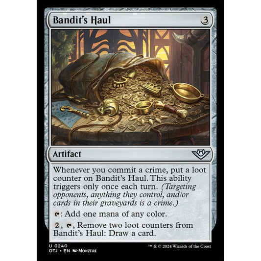 Bandit's Haul, 240, uncommon, Magic: The Gathering, Outlaws of Thunder Junction