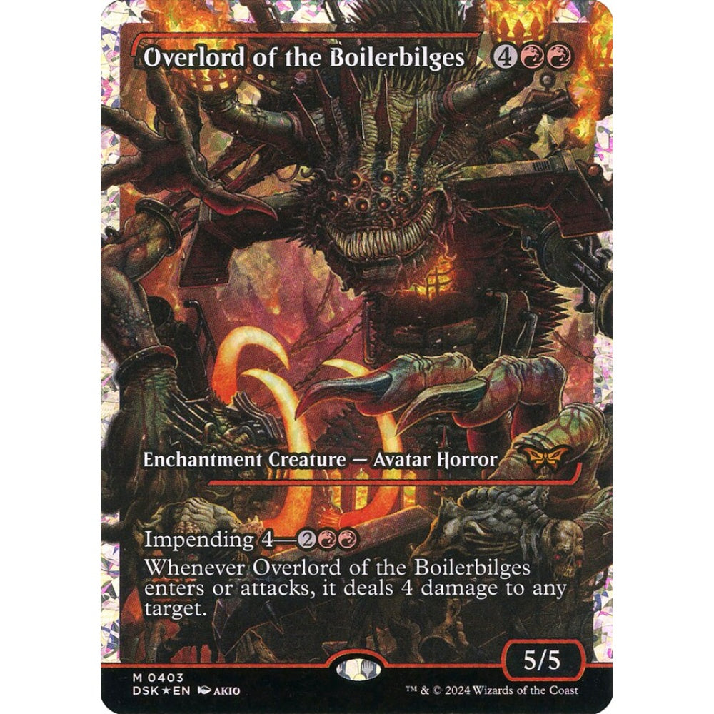 Overlord of the Boilerbilges, 403, mythic, Magic: The Gathering, Duskmourn: House of Horror