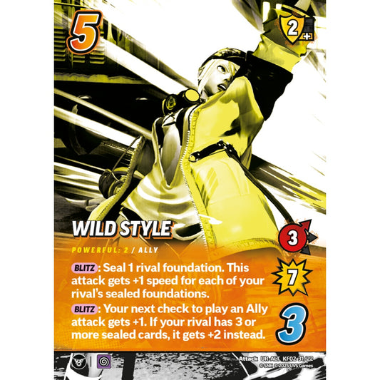 Wild Style 31/22 KF02 Universus The King of Fighters XV: Challenger Series: Team Rival Attack UR-ALT