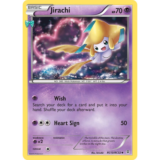 Jirachi Uncommon RC13/RC32 Pokemon Card Game Generations