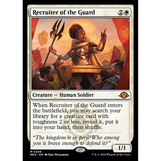 Recruiter of the Guard, 266, mythic, Magic: The Gathering, Modern Horizons 3