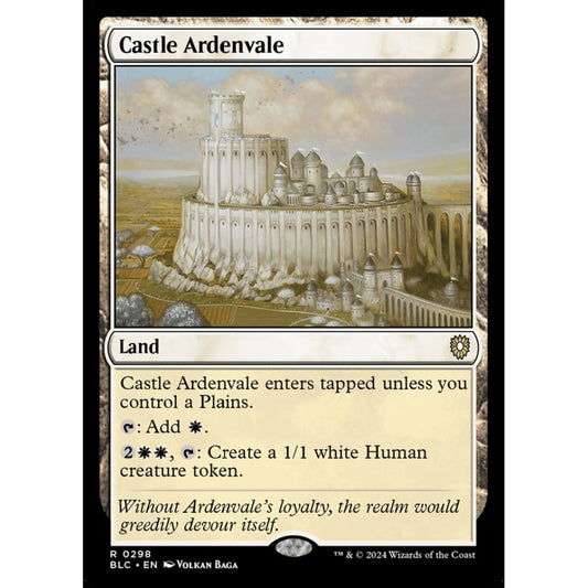 Castle Ardenvale, 298, rare, Magic: The Gathering, Bloomburrow