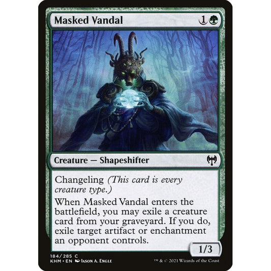 Masked Vandal common 184 Magic the Gathering Kaldheim