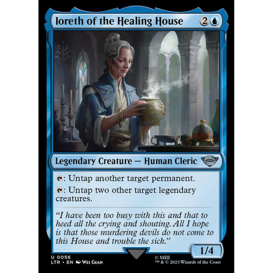 Ioreth of the Healing House, uncommon, 56, Magic the Gathering, The Lord of the Rings: Tales of Middle-earth