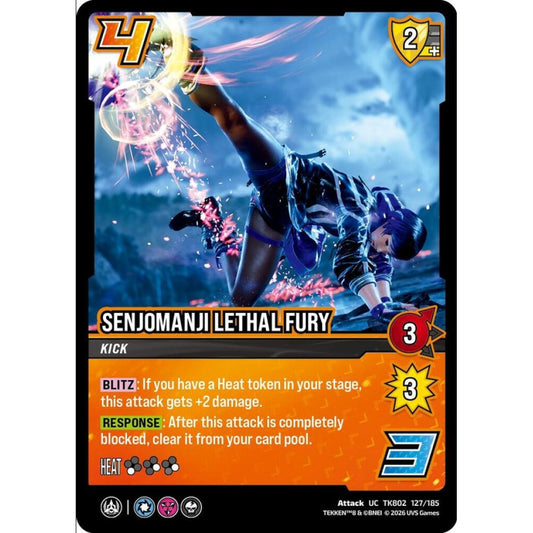 Senjomanji Lethal Fury 127/185 TK802 Universus Tekken 8 Attack UC