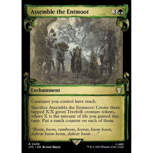 Assemble the Entmoot, rare, 438, Magic the Gathering, Tales of Middle-earth Commander