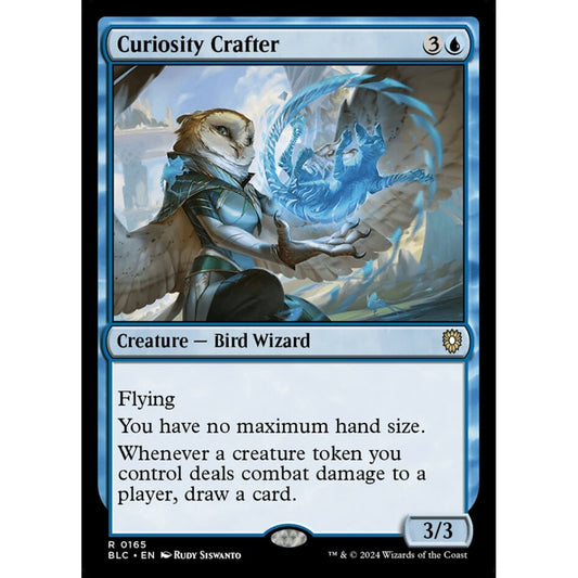 Curiosity Crafter, 165, rare, Magic: The Gathering, Bloomburrow
