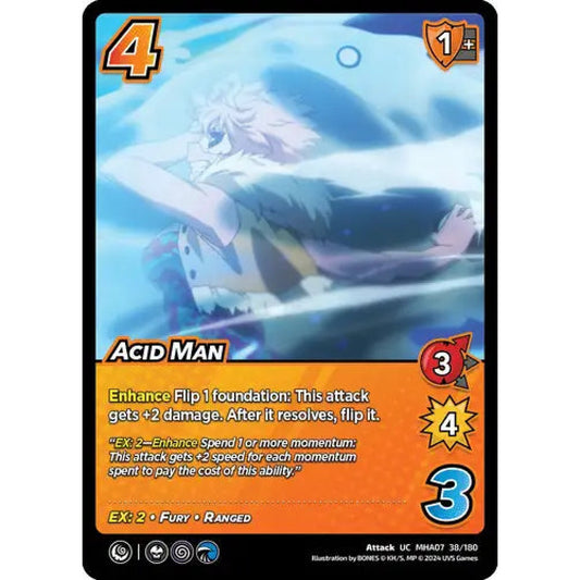Acid Man, 38/180, UC, UniVersus, MHA07 Girl Power