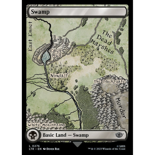 Swamp, common, 276, Magic the Gathering, The Lord of the Rings: Tales of Middle-earth