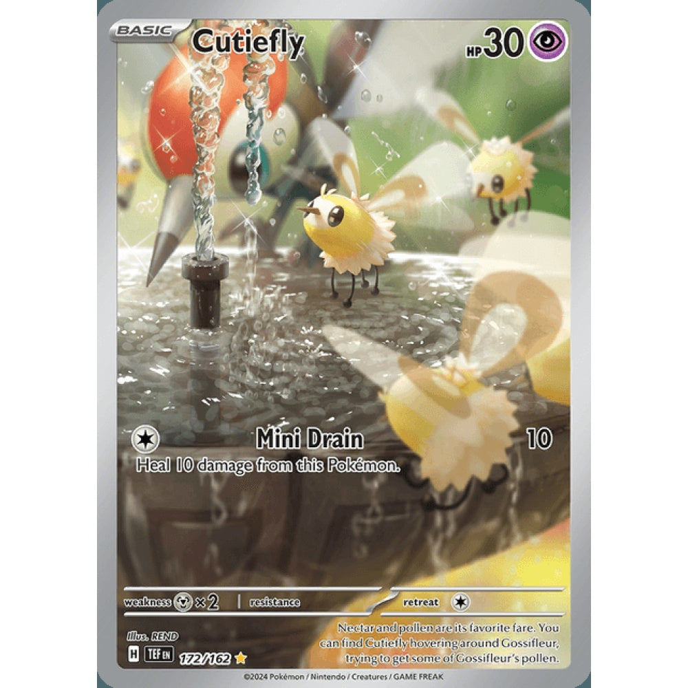Cutiefly Illustration Rare 172/162 Pokemon Card Game Temporal Forces