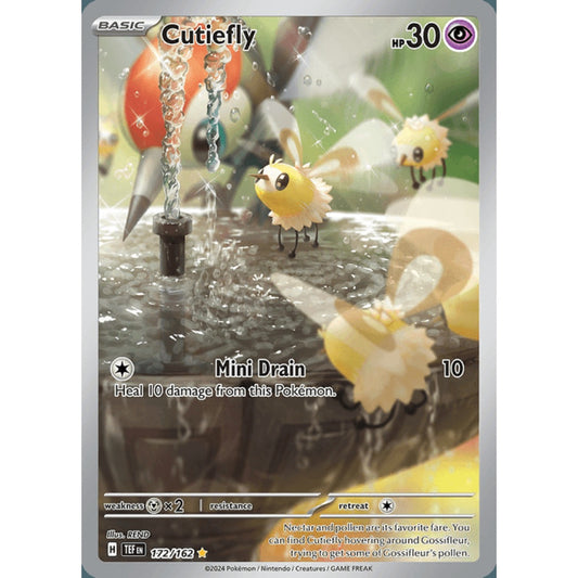 Cutiefly Illustration Rare 172/162 Pokemon Card Game Temporal Forces