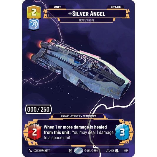 Silver Angel, U, JTL 1094) Prestige Serialized, Star Wars Unlimited