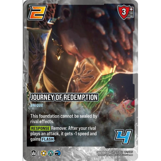 Journey of Redemption 161/185 TK802 Universus Tekken 8 Foundation UR