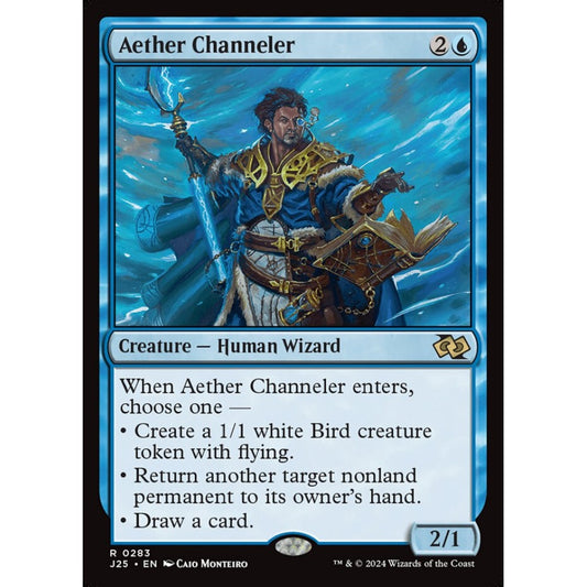 Aether Channeler, 283, rare, Magic: The Gathering, Foundations Jumpstart