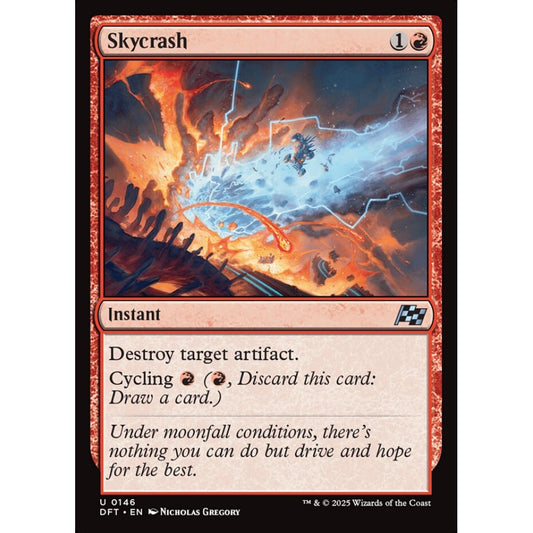 Skycrash, 146, uncommon, Magic: The Gathering, Aetherdrift