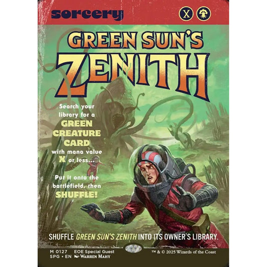 Green Sun's Zenith mythic 127 Magic the Gathering Special Guests